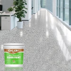 Deqi ODM/OEM Liquid <b>Coating</b> Self-leveling <b>Epoxy</b> Colored Sand-textured <b>Floor</b> Paint, Suitable for Living Rooms, Garages.. - Product Image 2