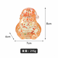 Jouet anti-stress en maltose en forme de Père Noël à récupération lente - Zhejiang Unisexe pour les 14 ans et plus