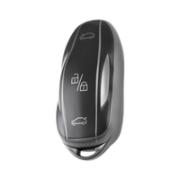 Porte-clés de voiture en TPU souple pour Tesla Model 3 Model Y Porte-clés porte-clés sac accessoires