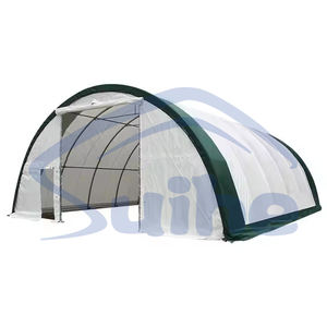 408020R Tente de stockage industrielle à grand dôme à usage intensif Couvre-voiture en acier galvanisé à haute résistance Design sportif avec excellent - Product Image 5