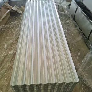 Factory Supply Zinc Coated Full Hard G550 26 Gauge Corrugated Galvanized Steel Roofing Sheet