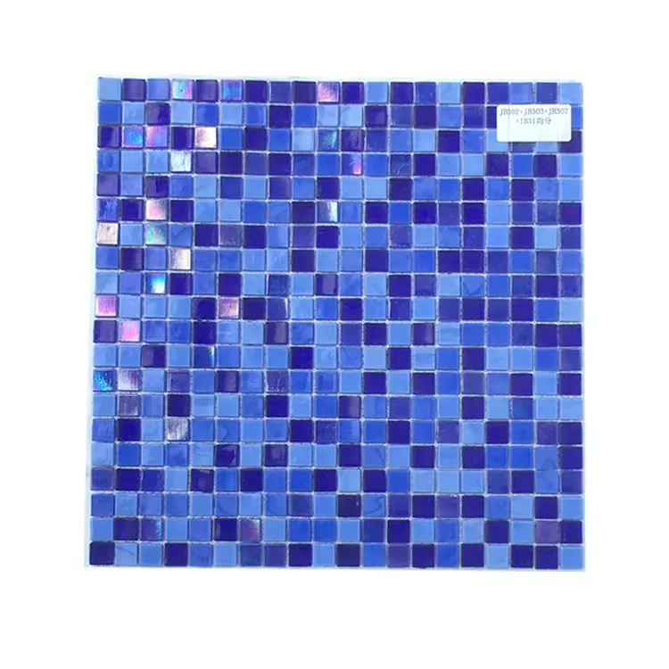 דקורטיבי בריכת שחייה כחול קריסטל נחמד זכוכית פסיפס ואריחי קיר
