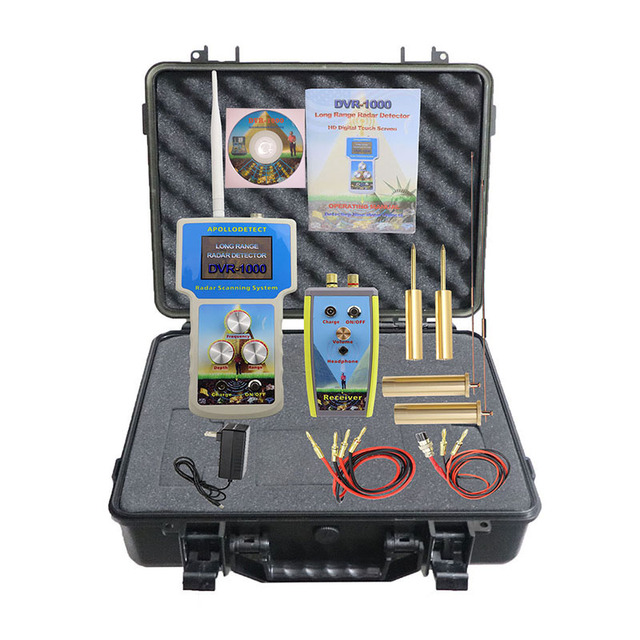 Underground Gold Detector Machine DVR1000 Pulse Induction Underground Metal Detector Gold Metal Detector in Dubai