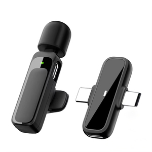 SE81 ワイヤレスマイク ラベリアマイク 音声・ビデオマイク スマホ用 タイプC マイクロフォン ワイヤレス ラペルマイク - Product Image 3