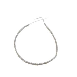 Perlas de Agua Dulce Barrocas Naturales Nucleadas de 4.5-5mm, de Doble Cara con Orificio Recto, Brillantes, Tipo Arroz/Patata, Venta al Por Mayor de Wenchi Zhuji, China - Product Image 5