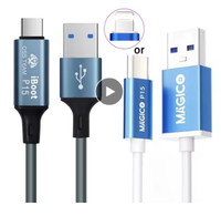 Magico OSS P15 kabel mudah pemulihan Port Tipe C UNTUK iPhone 15 Startup cepat pergi ke Mode pemulihan berkedip memulihkan kabel Mode DFU