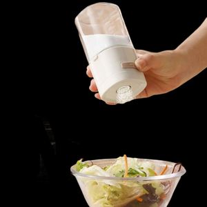 180ML Measurable Salt Pepper Seasoning <b>Shaker</b> <b>Bottle</b> Glass Jars for Spices - Product Image 1