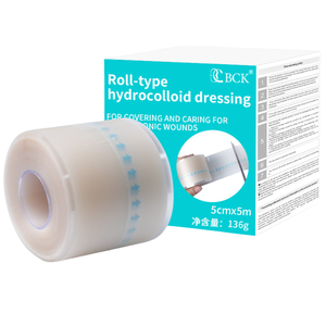 Görünmez hidrokolloid soyunma rulo jel malzeme yara bakım koruması Tailorable yapay cilt yama yara bakım pansuman - Product Image 1