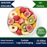 Groothandel Kantoor Snacks Gedroogd Gemengd Fruit Chips Gezonde Bureausnack Non-GMO Vegan Gedroogde Groenten Gedroogd Fruit