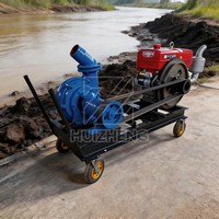 Pompa Lumpur Horizontal Kecil Hemat Energi Berbahan Paduan Kromium Tinggi untuk Penambangan Pasir, Konstruksi, dan Pemompaan Lumpur Pondasi Internasional