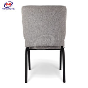Mayoristas Silla de iglesia gris métal Banquete Sillas de auditorio apilables Cojines gruesos Silla de <span class=keywords><strong>teatro</strong></span> - Product Image 5