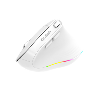Prezzo di fabbrica ricaricabile verticale ergonomico 2.4Ghz senza fili Mouse 7-colore LED luce per PC portatile a casa ufficio - Product Image 1