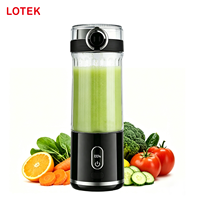 Blender personnel 7,4 V, appareil de cuisine de haute qualité, commandes par bouton-poussoir