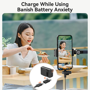 Bewin M15 Mini <span class=keywords><strong>Microphone</strong></span> Một Để Hai Không Dây <span class=keywords><strong>Microphone</strong></span> Di Động Lavalier <span class=keywords><strong>Microphone</strong></span> Cho Điện Thoại Máy Ảnh - Product Image 6