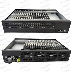 เซิร์ฟเวอร์ฟาร์มโทรศัพท์สมาร์ทโฟนแอนดรอยด์ ฟังก์ชัน OTG หน่วยความจำแบบกำหนดเอง รองรับโทรศัพท์ได้ 100 เครื่อง ใช้เมนบอร์ดและเคสสำหรับโทรศัพท์แต่ละเครื่อง - Product Image 2