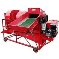Cueilleur d'arachides Machine de cueillette d'arachides sèches et humides Batteuse d'arachides entièrement alimentée Outils de récolte de bonne qualité