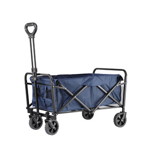 Nuevo Carrito de Camping Plegable y Portátil con Marco de Acero al Carbono y Tela Oxford 600D Negra para <span class=keywords><strong>Comprar</strong></span> Verduras y Hacer Picnic - Product Image 3