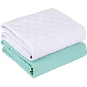 Highly Absorbent Machine Washable - For Children Pets And Seniors Reusable Waterproof Underpad Incontinence Bed Pads