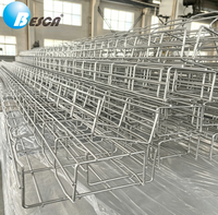 Rak Kabel Kawat Jaring Bersertifikat UL untuk Manajemen Kabel Ruang Server Pusat Data HDG 304SS Elektro-Galvanis Harga Pabrik Langsung OEM