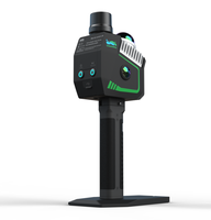 Scanner LiDAR GreenValley LiGrip O2 Lite RTK SLAM à balayage manuel, haute densité de points, pour cartographie terrestre en environnements difficiles