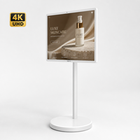 Écran LED portable intelligent Vislat de 32 pouces pour l'extérieur et l'intérieur, écran vidéo publicitaire tactile, interactif sans fil, Android