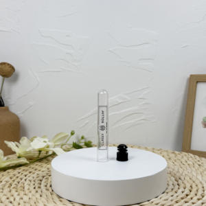 YJ Marque PS Fond Plat En Plastique Dur Transparent pour Tube 32*120mm avec Liège 10ml-50ml Capacité Logo Personnalisable - Product Image 1