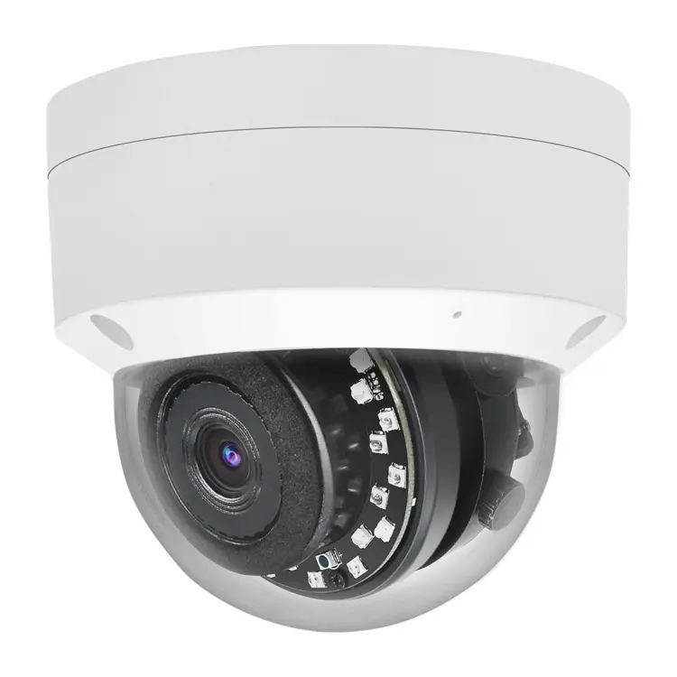 8MP Vandalproof POE IPCamera quick installation Dome Security CCTV Mini Network Camera