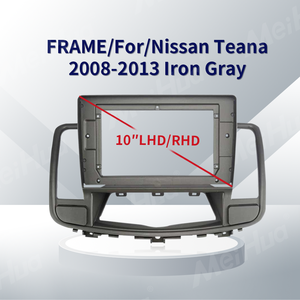 Meihua 10.1inch Auto Radio Fascia Frame Dash Mount Kit Trim Panelfor for <strong>Nissan</strong> Teana 2008-2013 Android Radio with Cable Harness - Product Image 2