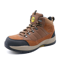 Chaussures de sécurité MaxiTough en cuir suédé imperméable, confortables et protectrices pour hommes, vente en gros pour le travail et la construction
