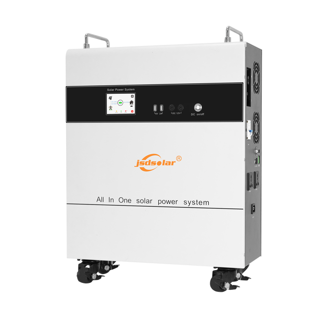 3Kw 3000Kva 3000watts Portable Power Station Rechargeable 25.6V Lithium Ion Battery Plug and Play Solar Generator All in One