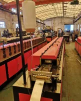 Machine de profilage sur mesure pour cadres de registres coupe-feu - Formeuse de profilés en acier de forme spéciale pour cadres de registres coupe-feu, coupe-fumée et VCD
