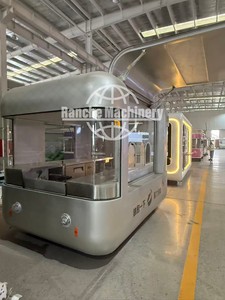 Fully <b>Loaded</b> Custom Stainless Steel Food Trailer for Smoothie Ice Cream Lemonade Juice Sales Hot Selling - Product Image 2