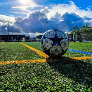 Gazon artificiel durable de 50mm de qualité <span class=keywords><strong>FIFA</strong></span> pour terrains de football écologique à faible entretien - Product Image 3