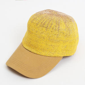 2024, venta al por mayor, de color caramelo gorras de béisbol de hilo dorado, gorras personalizadas con luz, gorras hijab, gorra de camionero, gorras SnapBack - Product Image 3