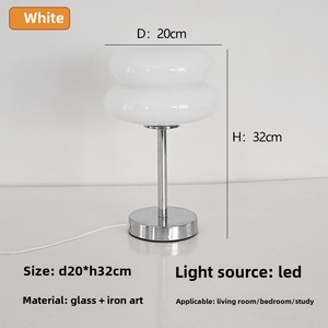 Bauhaus thiết kế hiện đại Thời Trung Cổ <span class=keywords><strong>Scandinavian</strong></span> Ins Glass bảng đèn tăng cường bầu không khí cho phòng khách phòng ngủ cạnh giường ngủ trang trí - Product Image 5