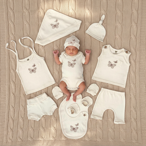 Conjunto de Mamelucos de Primera Calidad para Bebés Recién Nacidos, Mamelucos de Lino y Algodón a Rayas, Transpirables, para Bebés Pequeños - Product Image 1