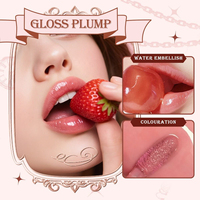 Gloss à lèvres hydratant effet miroir non collant, pigmenté, brillant et repulpant, style OEM Court-style Round Ball