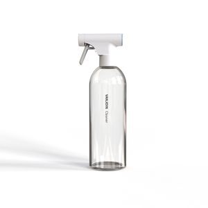 Botella redonda de vidrio transparente con pulverizador, botella con funda de silicona para uso cosmético con pulverizador, serie <span class=keywords><strong>Cosmo</strong></span>, 250ml, 500ml - Product Image 4