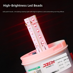 Allarme Industriale ad Alta Potenza con Trasmissione Vocale in Tempo Reale, 12V/24V, Suono ad Alto Decibel, Avvisatore Acustico Integrato con Luce, Modello JZXF Cina - Product Image 5