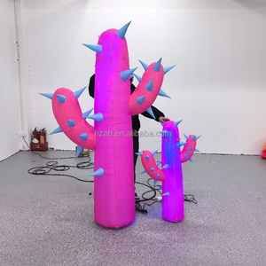 Modelo de Cactus Inflable Gigante Realista, Decoración Inflable de Ficus Barbaria Atractiva para Eventos - Product Image 1