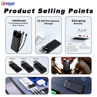 M-Queen PD Batterie externe multifonction personnalisée Powerbank 20000mah Charge rapide Chargeur portable Power Bank Charge sans fil