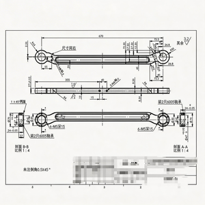 Conception et mise en œuvre <span class=keywords><strong>de</strong></span> manipulateur <span class=keywords><strong>de</strong></span> conversion <span class=keywords><strong>de</strong></span> dessins 2D et 3D avec usinage CNC et électroérosion à fil en acier inoxydable - Product Image 5