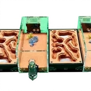 Fourmilière Modulable à l'Infini en Forme de Château, Éco-transparente, Équipée de Deux Tours d'Eau Visibles, <span class=keywords><strong>Habitat</strong></span> pour Fourmis - Product Image 4
