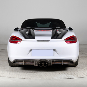 ชุดแต่งกันชนหลังคาร์บอนไฟเบอร์ ปี 2012-2016 สำหรับ Cayman Boxster 981 พร้อมบังโคลนและชุดป้องกันตัวถัง - Product Image 3