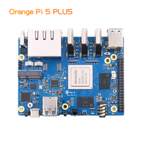 Orange Pi 5 Plus 16G RK3588 2.5G Double ports Ethernet avec extension PCIE Ordinateur à carte unique, Exécutez Android,Ubuntu, Debian OS