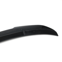 Spoiler de pare-chocs arrière ABS noir brillant PSM Wing Ducktail Lip pour BMW Série 4 F33 2013-2020, installation facile, protection et décoration