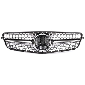 <span class=keywords><strong>Grille</strong></span> de <span class=keywords><strong>radiateur</strong></span> supérieure de pare-chocs avant de Style diamant pour 2008-2014 pour Mercedes Benz W204 pièces de carrosserie de classe C - Product Image 5