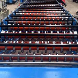 자동 골판지 웨이브 패널 금속 벽 플레이트 루핑 시트 골판지 롤 성형 기계 - Product Image 5