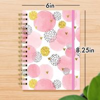 Carnet à spirale A5 personnalisé en gros, couverture souple, ligné, journal, agenda, papeterie étudiante, cadeau, fabricant en gros