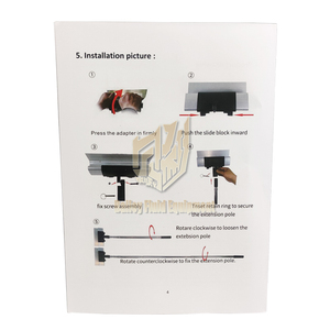 Outils de peinture ensemble de grattoir de couteau à mastic rouge ensemble de lames d'écrémage de cloisons sèches - Product Image 6